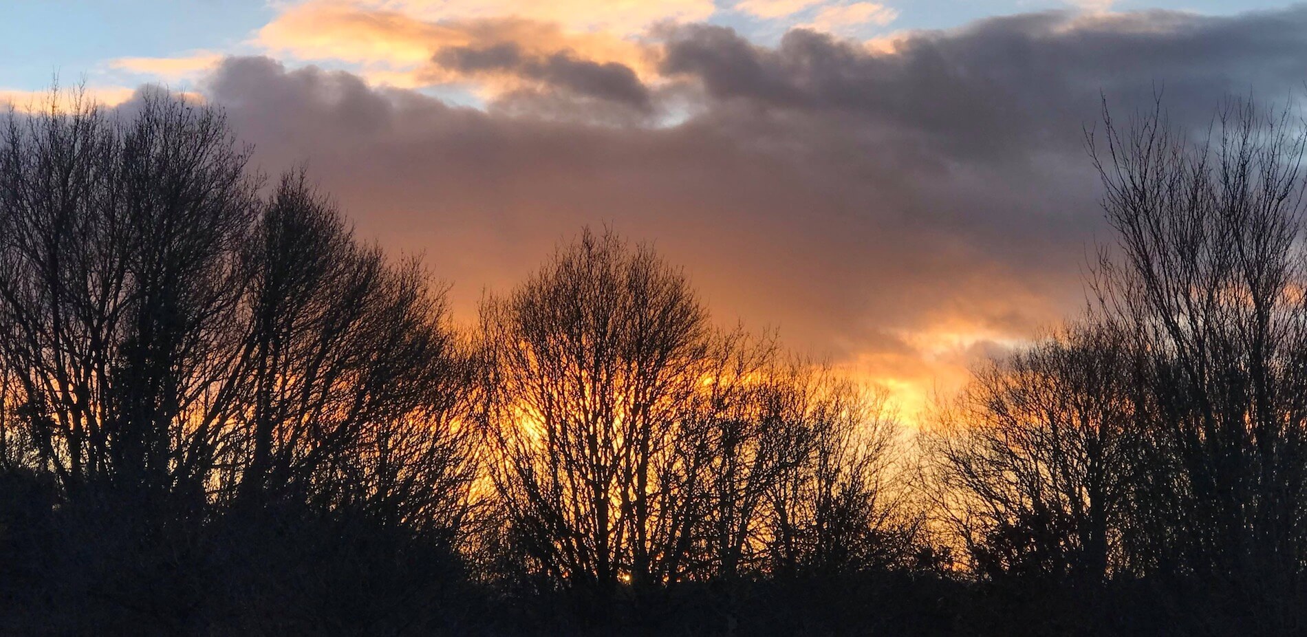 Woodcock Hill Village Green Sunset